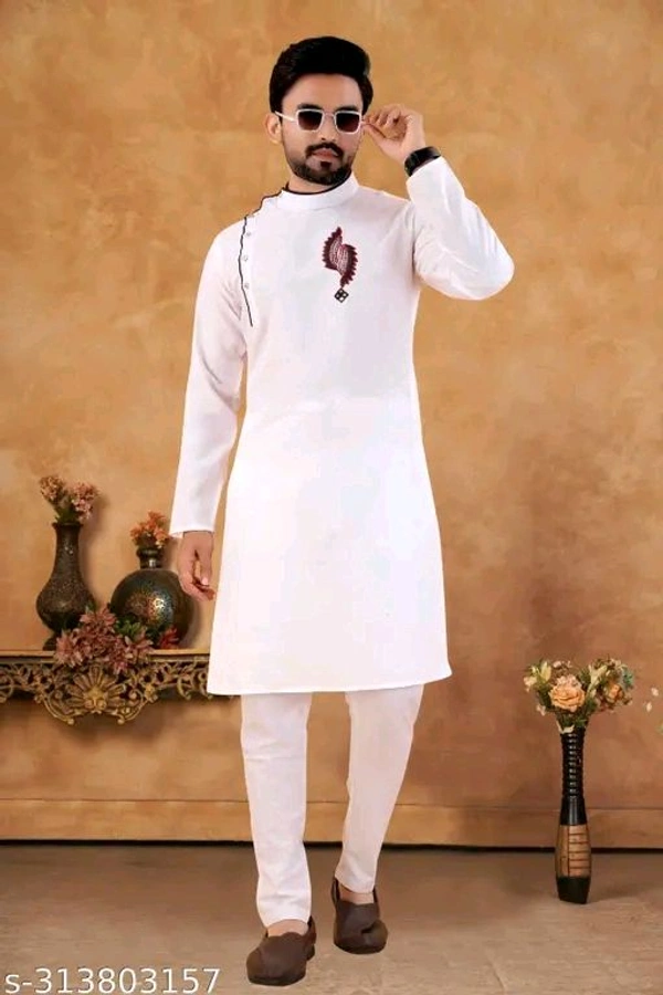 Men's Kurta With Pyajamas, Men's Wedding Kurta With Chudidar, Men's Kurta Set - S