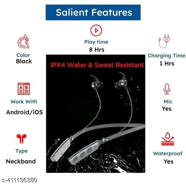 Neckband Bluetooth Earphone