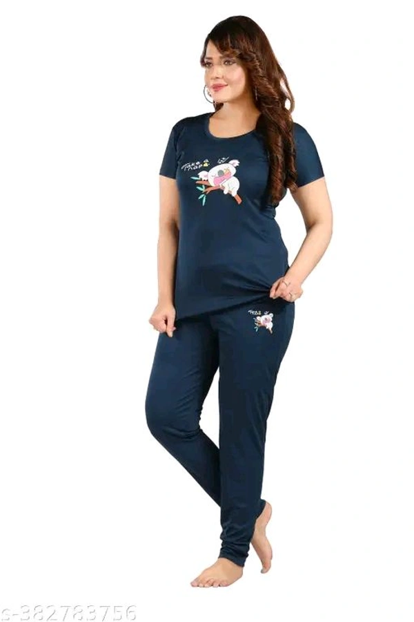 WOMENS TRENDING CO-ORD SET - NIGHTSUITE SET -JOGGERS NIGHT SUITE -NIGHTDRESS - SET TOP AND PAYJAMA SET FOR WOMENS AND GIRLS - Xl