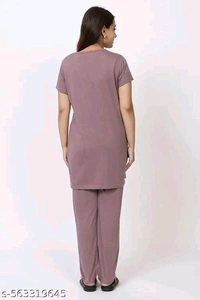 SAHAAYE NIGHT SUIT - POCKET NIGHT SUITE - TOP AND BOTTAM PRINTED NIGHT SUITE - TRENDING CO-ORD SET - NIGHTSUIT FOR WOMENS AND GIRLS - Xl