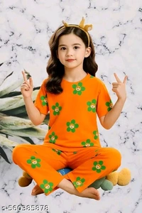 Pretty Fancy Kids Girls Nightsuits - 9-10 Years