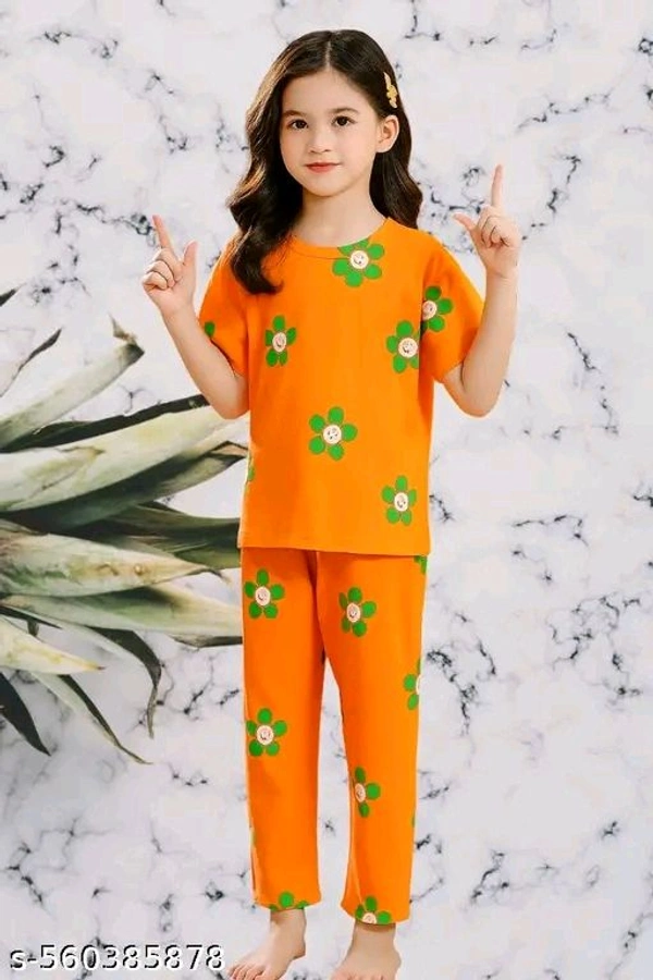 Pretty Fancy Kids Girls Nightsuits - 4-5 Years, 5-6 Years, 6-7 Years, 7-8 Years, 8-9 Years, 9-10 Years, 10-11 Years, 11-12 Years, 12-13 Years, 13-14 Years, 14-15 Years