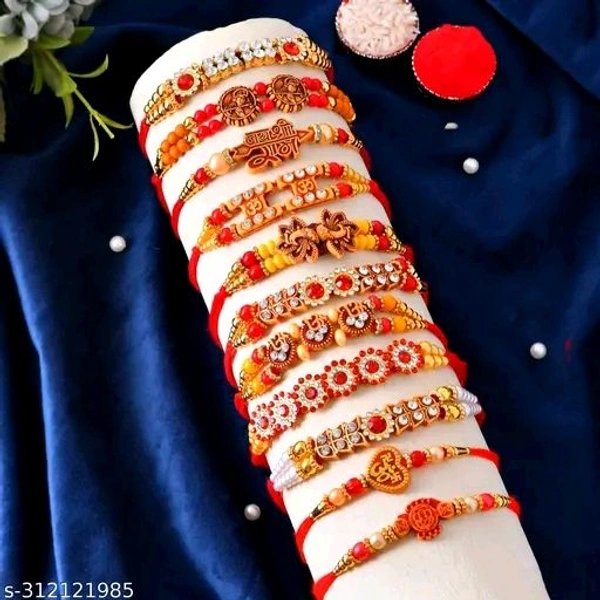 Shimmering Fusion Rakhi*
