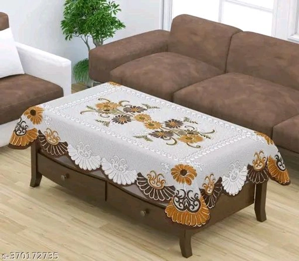 The Sewing Corner Cotton 4 Seater Center Table Cover (Pack Of 1)