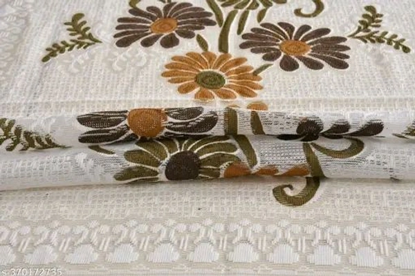 The Sewing Corner Cotton 4 Seater Center Table Cover (Pack Of 1)