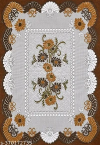 The Sewing Corner Cotton 4 Seater Center Table Cover (Pack Of 1)