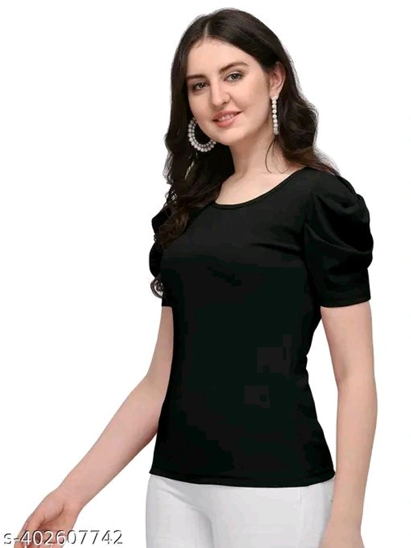 FABRIC BY KNITTING SLEEVELESS BOX PATTERN CASUAL FORMAL PARTY WEAR WOMEN WEAR TOP T SHIRT WEDDING GIRLS  - S