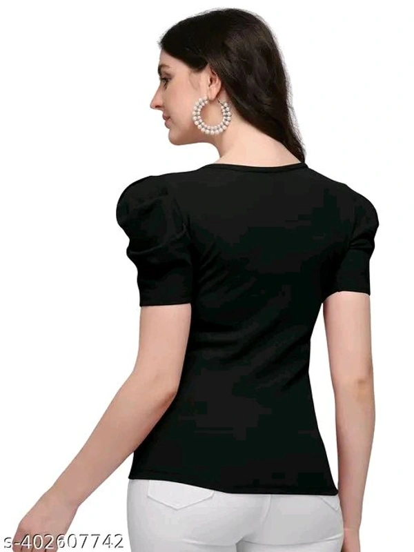 FABRIC BY KNITTING SLEEVELESS BOX PATTERN CASUAL FORMAL PARTY WEAR WOMEN WEAR TOP T SHIRT WEDDING GIRLS  - M