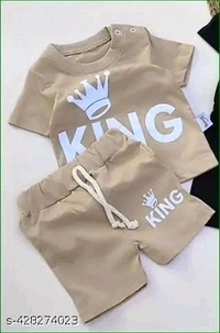 Modern Trendy Boys Top & Bottom Sets - 5-6