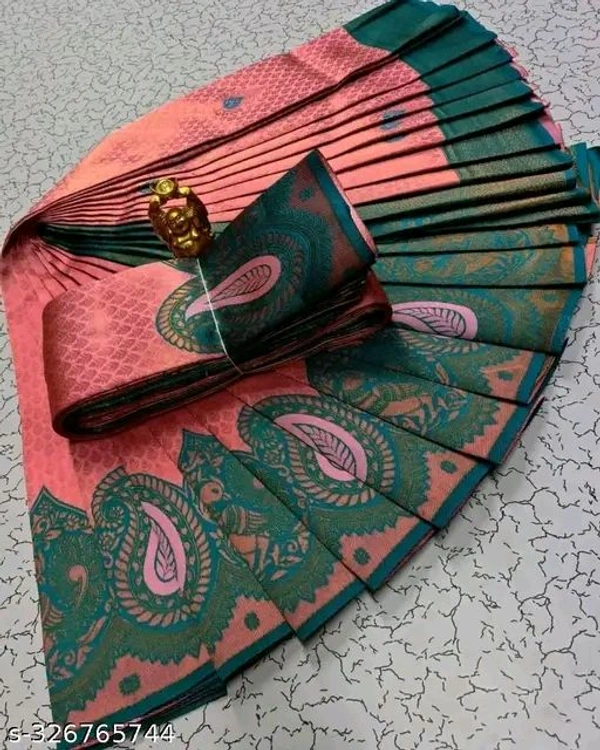 New #Trending Bollywood Saree || Banarasi Silk sky Saree || Bollywood Inspired || Latest Design || Golden Border || #Lates