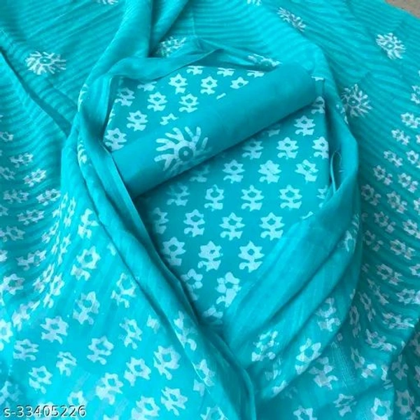 Authentic Handmade Batik Print Cotton Dress Material for Women – Premium Range