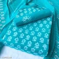 Authentic Handmade Batik Print Cotton Dress Material for Women – Premium Range