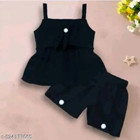Cute Comfy Girls Top & Bottom Sets - 6-9