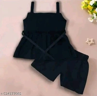 Cute Comfy Girls Top & Bottom Sets - 2-3