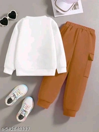 Cute Fancy Girls Top & Bottom Sets - 10-11