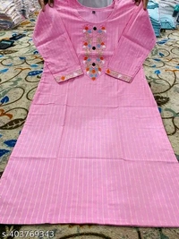 COTTON NECK EMROIDERY 3 PC SUIT FOR WOMAN FASHION - S