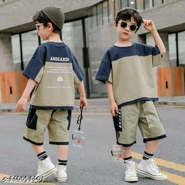 Agile Classy Boys Top & Bottom Sets - 3-4