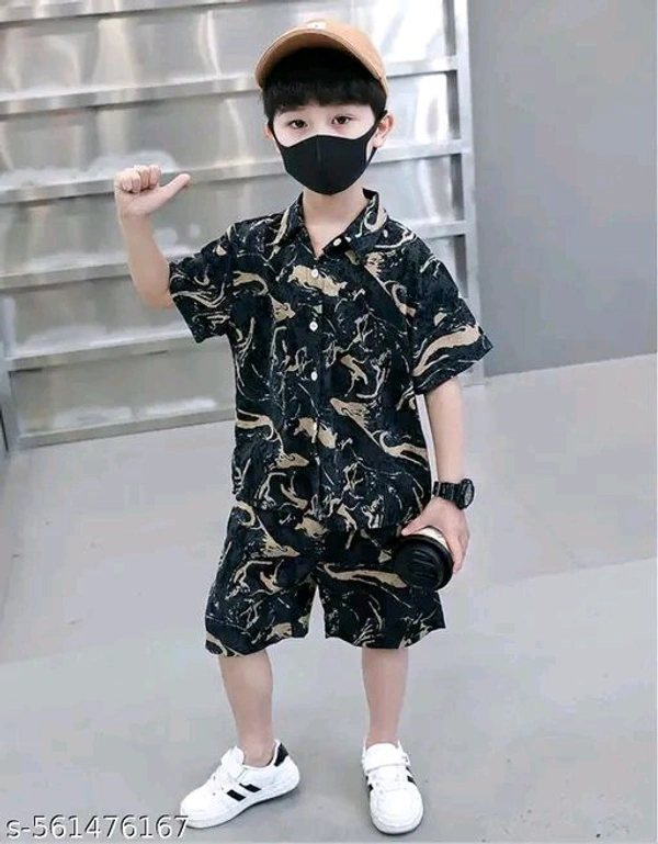 Tinkle Stylish Boys Top & Bottom Sets - Trendy And Comfortable Outfits For Boys - Perfect For Casual Wear, Playtime, And Special Occasions | Stylish Boys Outfit | Boys Casual Wear | Comfortable Boys Clothes | Kids Fashion Clothing | Boys Winter Set | Boys Party Wear | Boys Clothing Set - 6-9