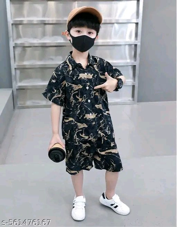 Tinkle Stylish Boys Top & Bottom Sets - Trendy And Comfortable Outfits For Boys - Perfect For Casual Wear, Playtime, And Special Occasions | Stylish Boys Outfit | Boys Casual Wear | Comfortable Boys Clothes | Kids Fashion Clothing | Boys Winter Set | Boys Party Wear | Boys Clothing Set - 6-9