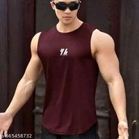 Printed vest for men's - L