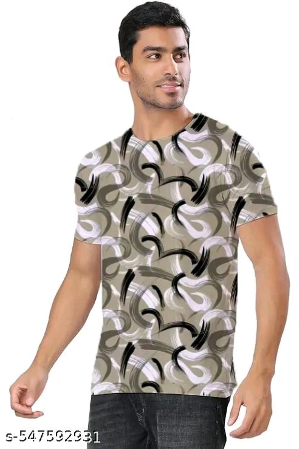 Men Lycra Regular Tshirts - S