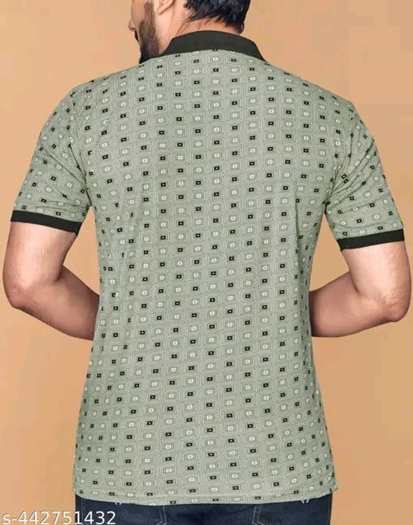 Sunset Skies Pattern Polo Tee - Xxl