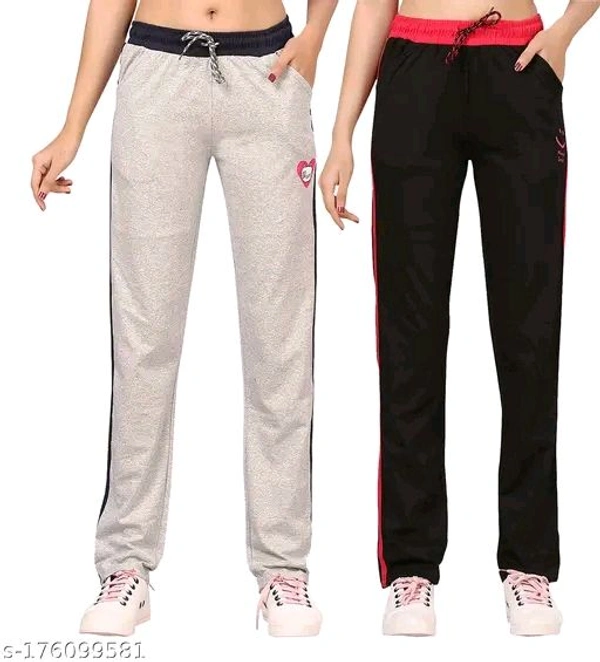 Women TrackPant Net Folding(Pack of 2) - 30