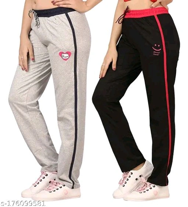 Women TrackPant Net Folding(Pack of 2) - 30