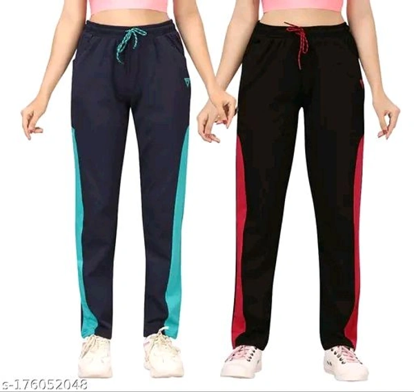 Women Track Pant Cut Panel (Pack of 2) - 26