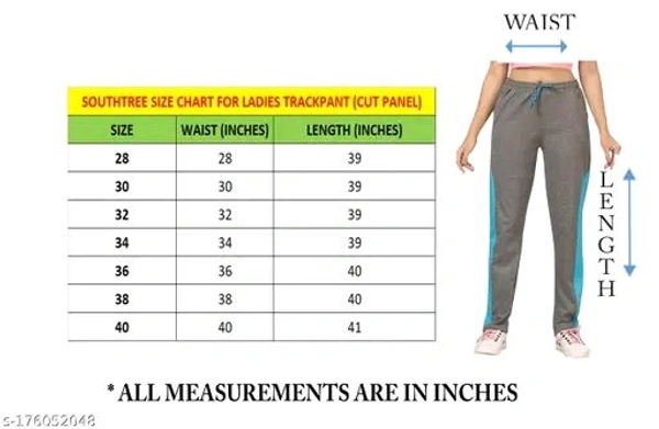 Women Track Pant Cut Panel (Pack of 2) - 28