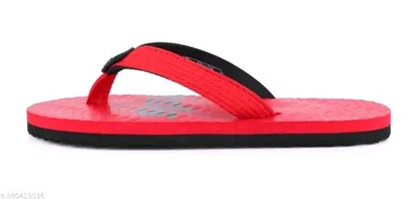 Sparx Slipper SFG-204 Red Black For Men - 7