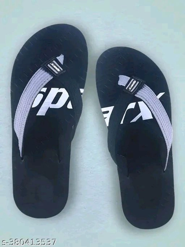 Sparx Slipper SFG-204 Grey Black For Men - 9