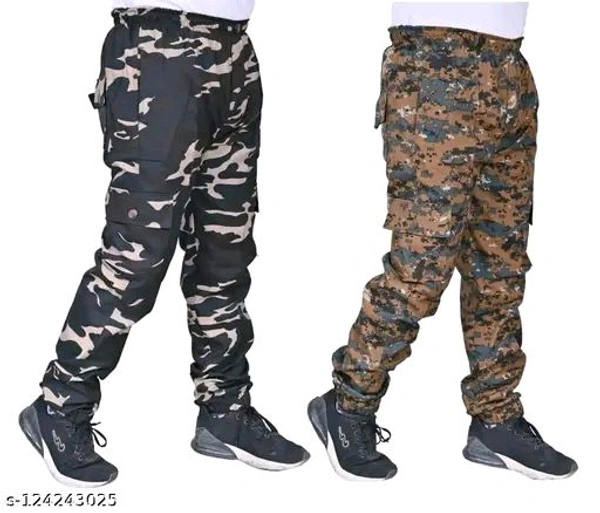 SEONE-G Men Regular Fit Military Cargo PACK OF 2 - 28