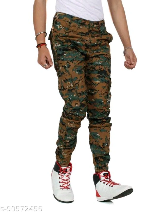 Camouflage Jogger for Men with Pocket | Army Military Cargo Pant for Men - 36