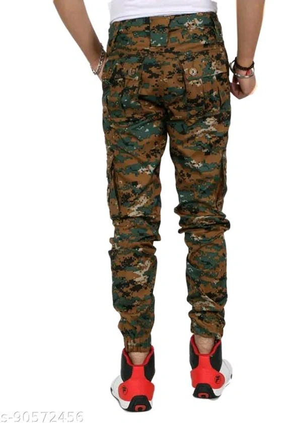 Camouflage Jogger for Men with Pocket | Army Military Cargo Pant for Men - 36