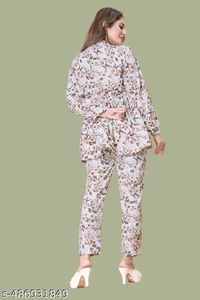 Trendy  Women Top & Bottom Sets - Xxl