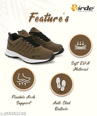 BIRDE Stylish Comfortable Walking Wear Sports Shoe For Men's - 7