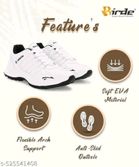 Birde Men Sport Comfortable Soft Lightweght Regular Wear Walking Shoes - 8