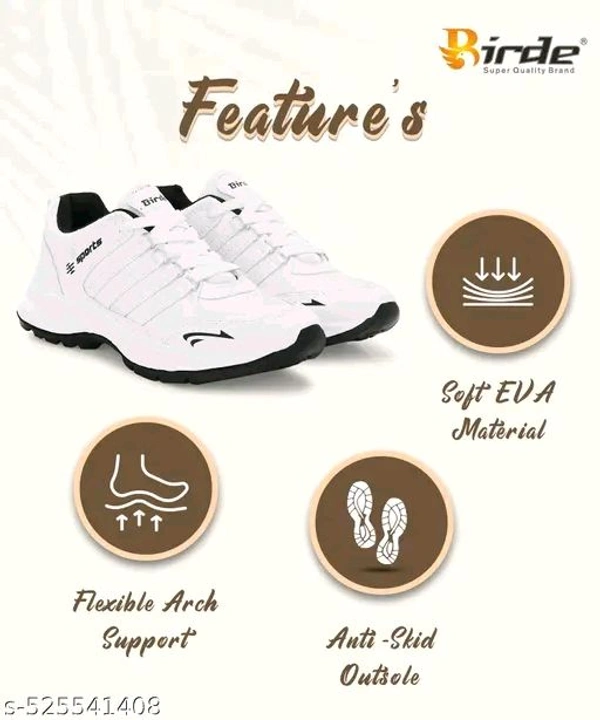 Birde Men Sport Comfortable Soft Lightweght Regular Wear Walking Shoes - 8