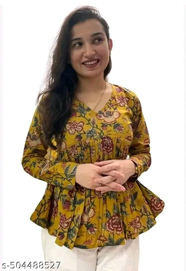 Trendy Ravishing Women Tops & Tunics*
Fabric:  - Xl