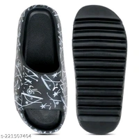 Trendy Men's EVA Zig Zag Lightweight Flip-Flops Slippers Slides - 8