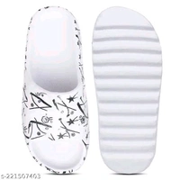 Trendy Men's EVA Zig Zag Lightweight Flip-Flops Slippers Slides - 6