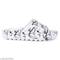 Trendy Men's EVA Zig Zag Lightweight Flip-Flops Slippers Slides - 6