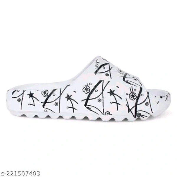 Trendy Men's EVA Zig Zag Lightweight Flip-Flops Slippers Slides - 6
