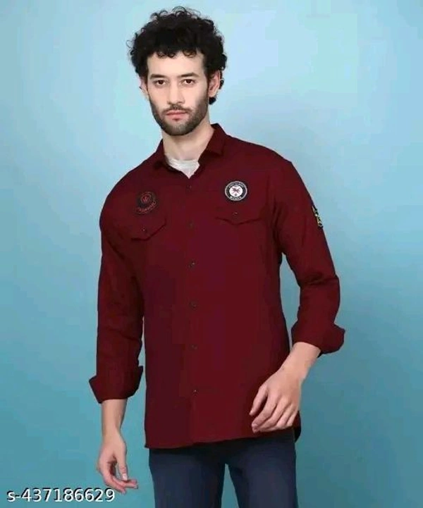 Elixir fire double Pocket cottten cargo shirt. - Xl