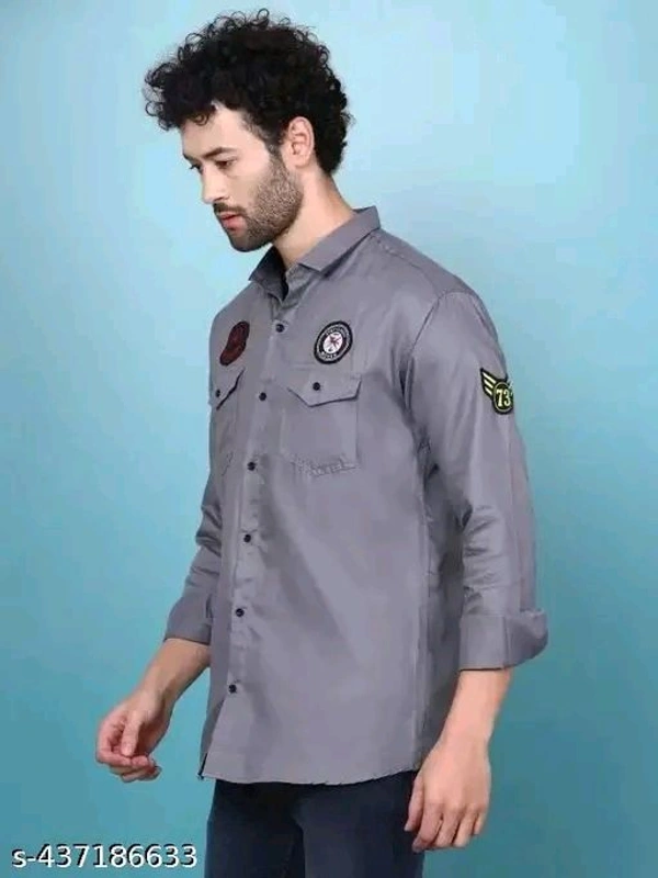 Elixir fire double Pocket cottten cargo shirt. - Xs