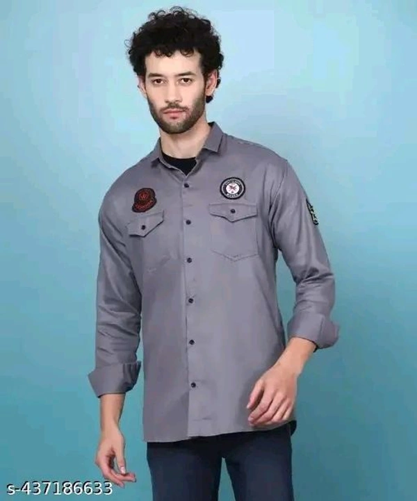 Elixir fire double Pocket cottten cargo shirt. - Xs