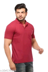 MENS SOLID T SHIRT - Xxxl