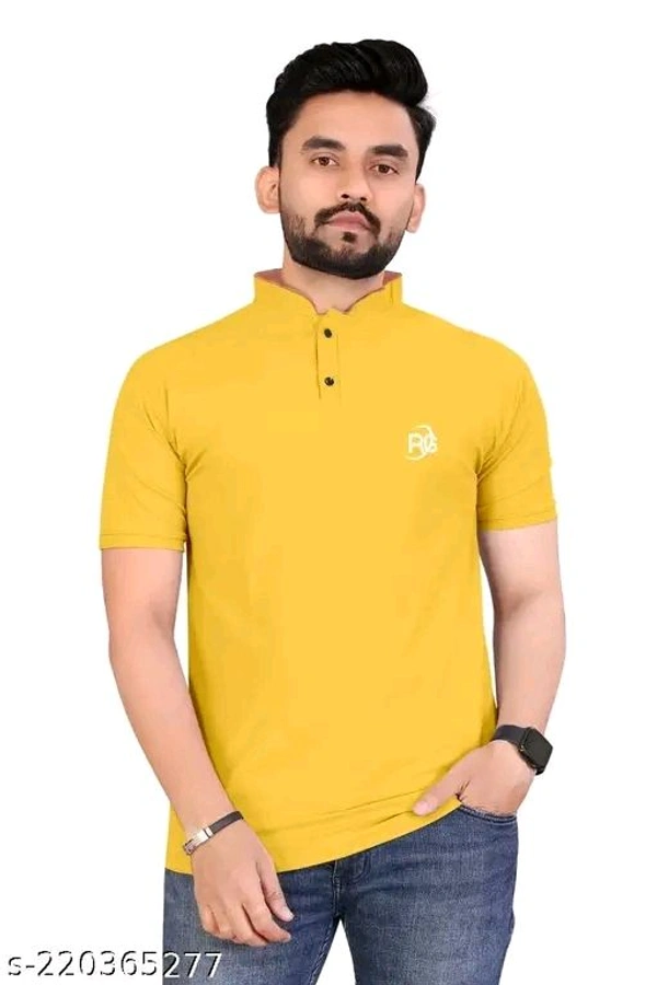Chines Collar T shirt - Xxl