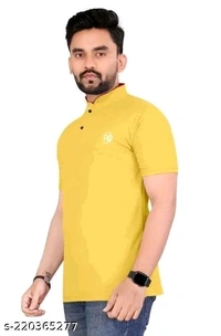 Chines Collar T shirt - Xxl